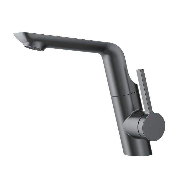 Copper Hot and Cold Single-Handle Bathroom Washbasin Sink Faucet Basin Faucet