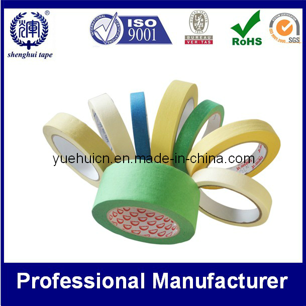 Colorful Masking Tape with High Temperature Resistance Various Sizes
