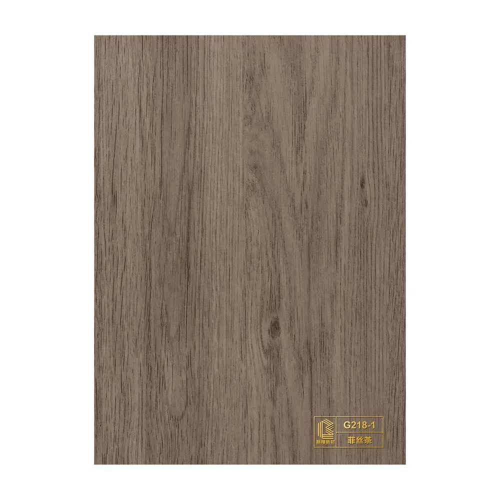 Scratch-Resistant Simple Construction PVC Wood Effect Film for Stairs