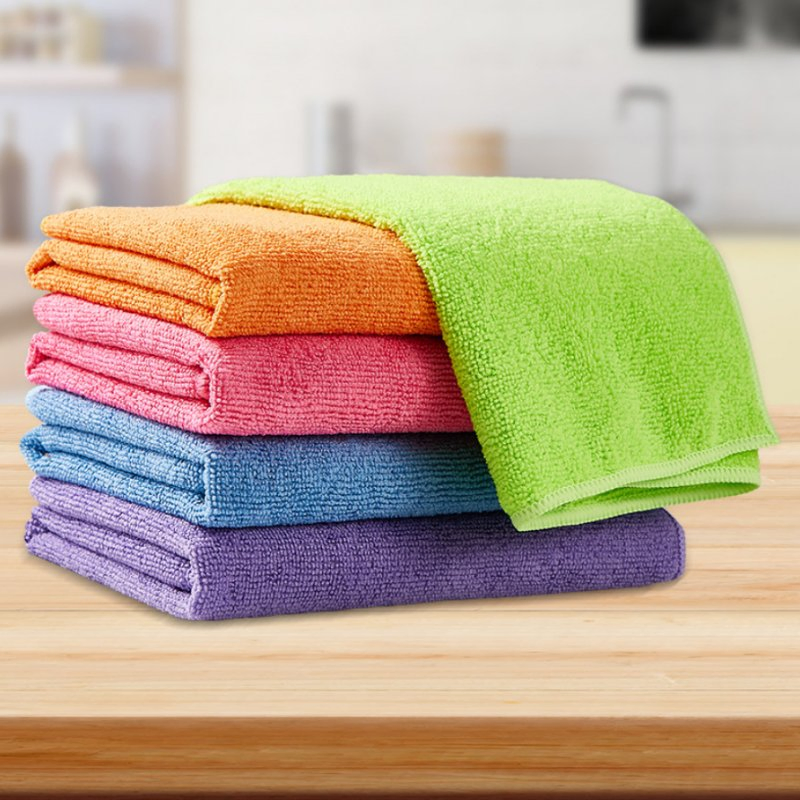 Household Superfine Fiber Absorbent Towel, Kitchen-Specific Dishcloth
