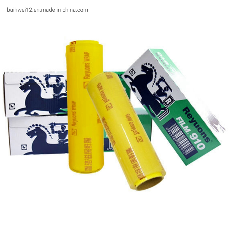 Dongguan Factory Biodegradable PVC Plastic Wrap Film Food Cling Wrapping