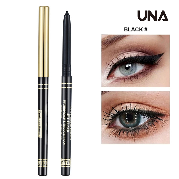 Black White Smooth Color Waterproof Oil-Proof Non-Smudge Lasting Accurate Eyeliner Glue Pen Lying Silkworm