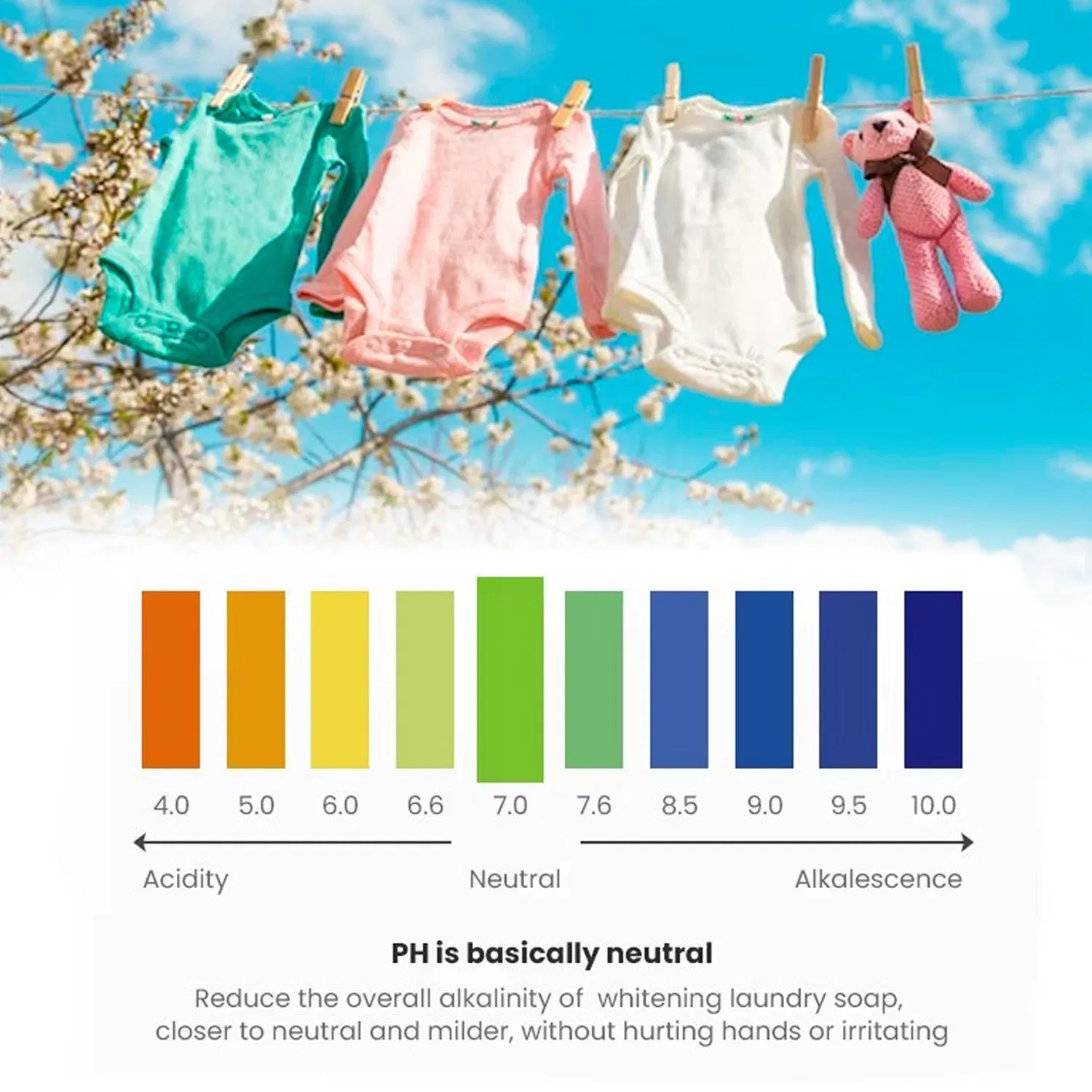 OEM Stains Remover Solid Detergent Natural Lavender Laundry Bar Soap