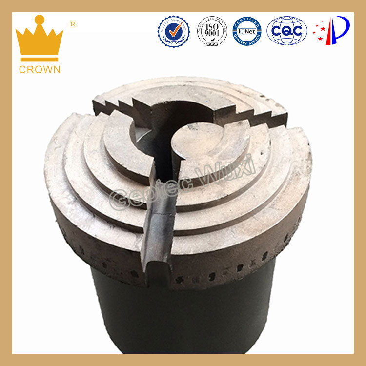 Алмазная коронка для колонкового бурения