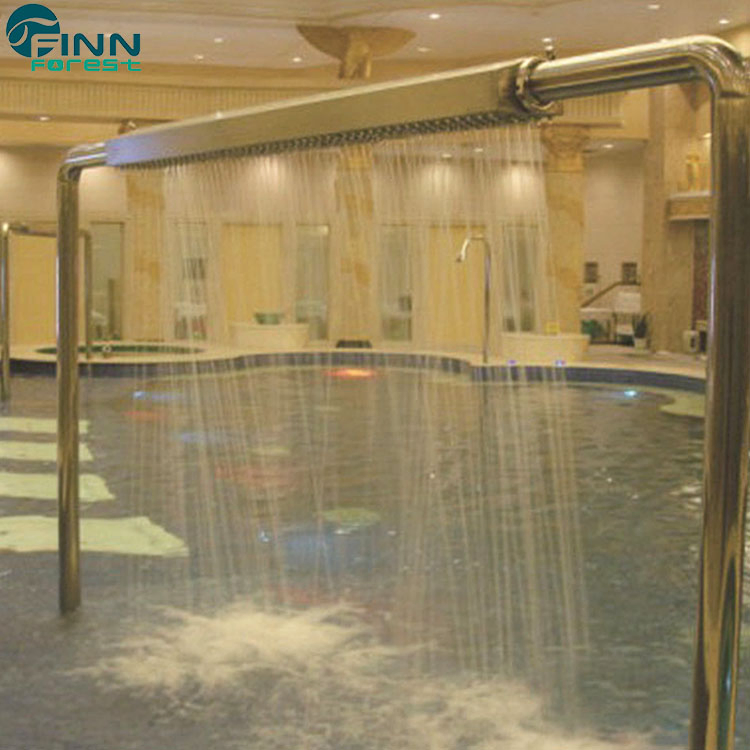 Fenlin Stainless Steel Vichy Shower Indoor or Outdoor Pool Shower