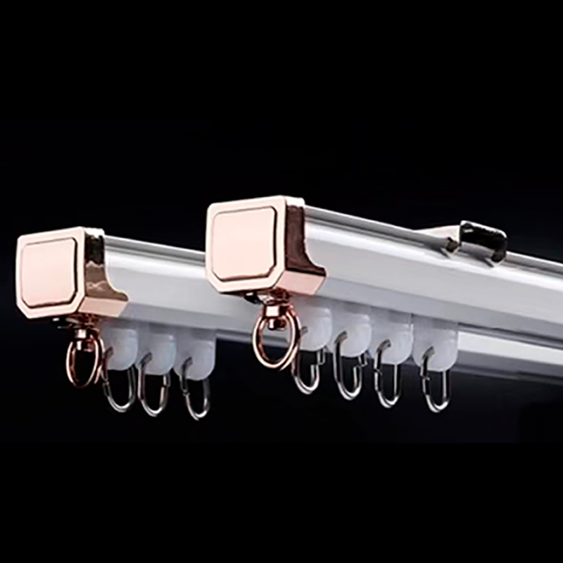 Double Layer Curtain Tracks for Sheer and Blackout Combinations