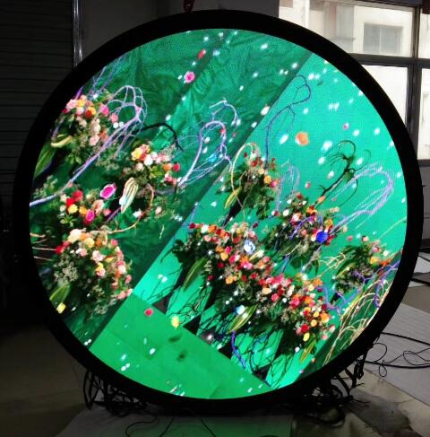 Circle LED Display Round LED Screens 2m Diameter Stage Rental P2.5 Indoor Circular LED Display