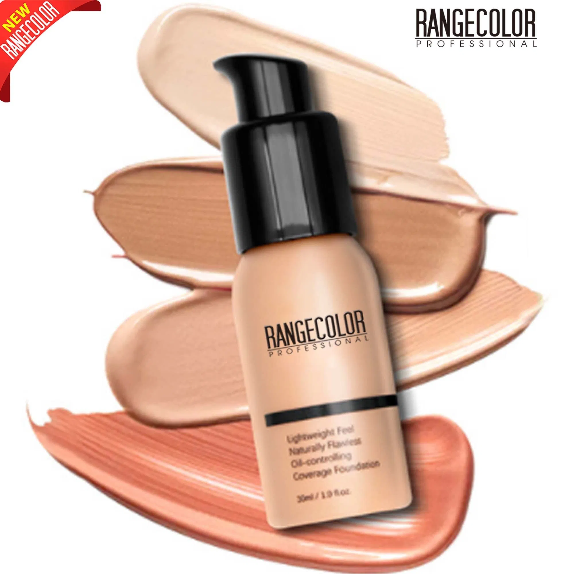 OEM Full Coverage Makeup Multi-Use Liquid Foundation for Dark Skin, Natural, White Skin