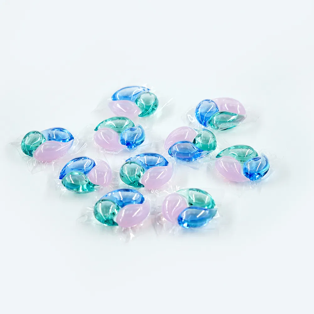 Lavender Scents Liquid Washing Powder Laundry Detergent Capsules Pods Baby Detergent Natural