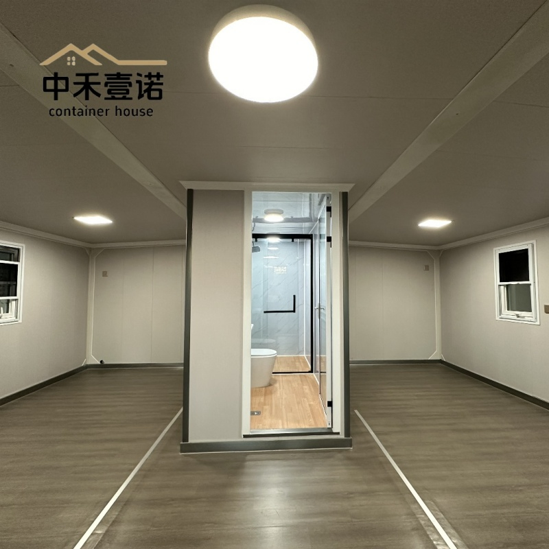 Anticorrosion Shipping Container House for Student Dormitories with Single Doors