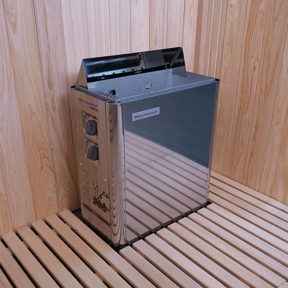 Обогреватель для сауны 6 кВт с таймером, нержавеющая сталь