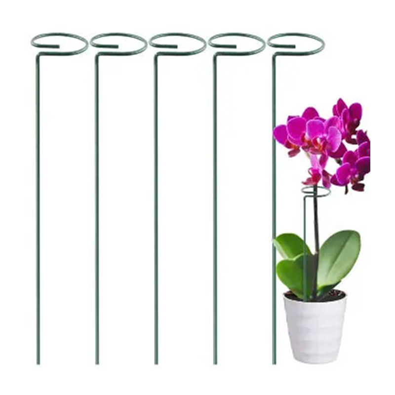 Multi Functional Durable Metal Plant Holder Support Stake for Sturdy Support of Flowers and Vegetables in Gardens