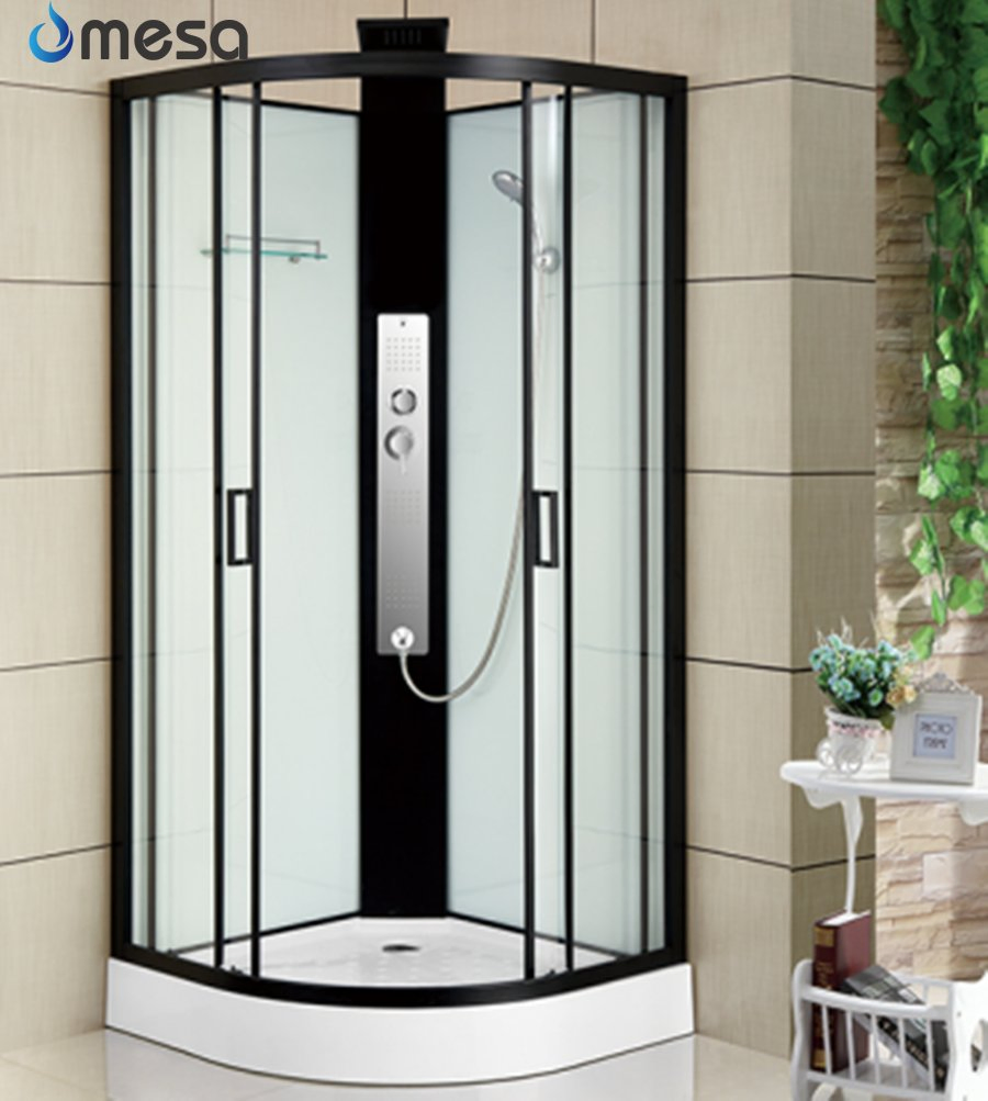 Frameless Glass Sliding Door 2 Person Steam Shower Enclosure