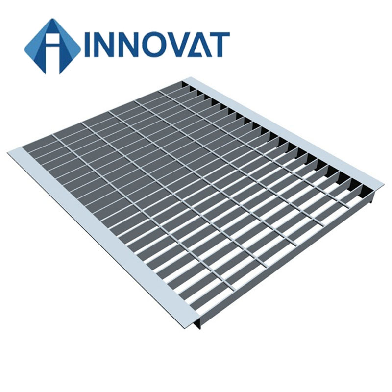 Galvanised Hot DIP Stainless Steel Drain Stair Tread Iron Bar Steel Grating
