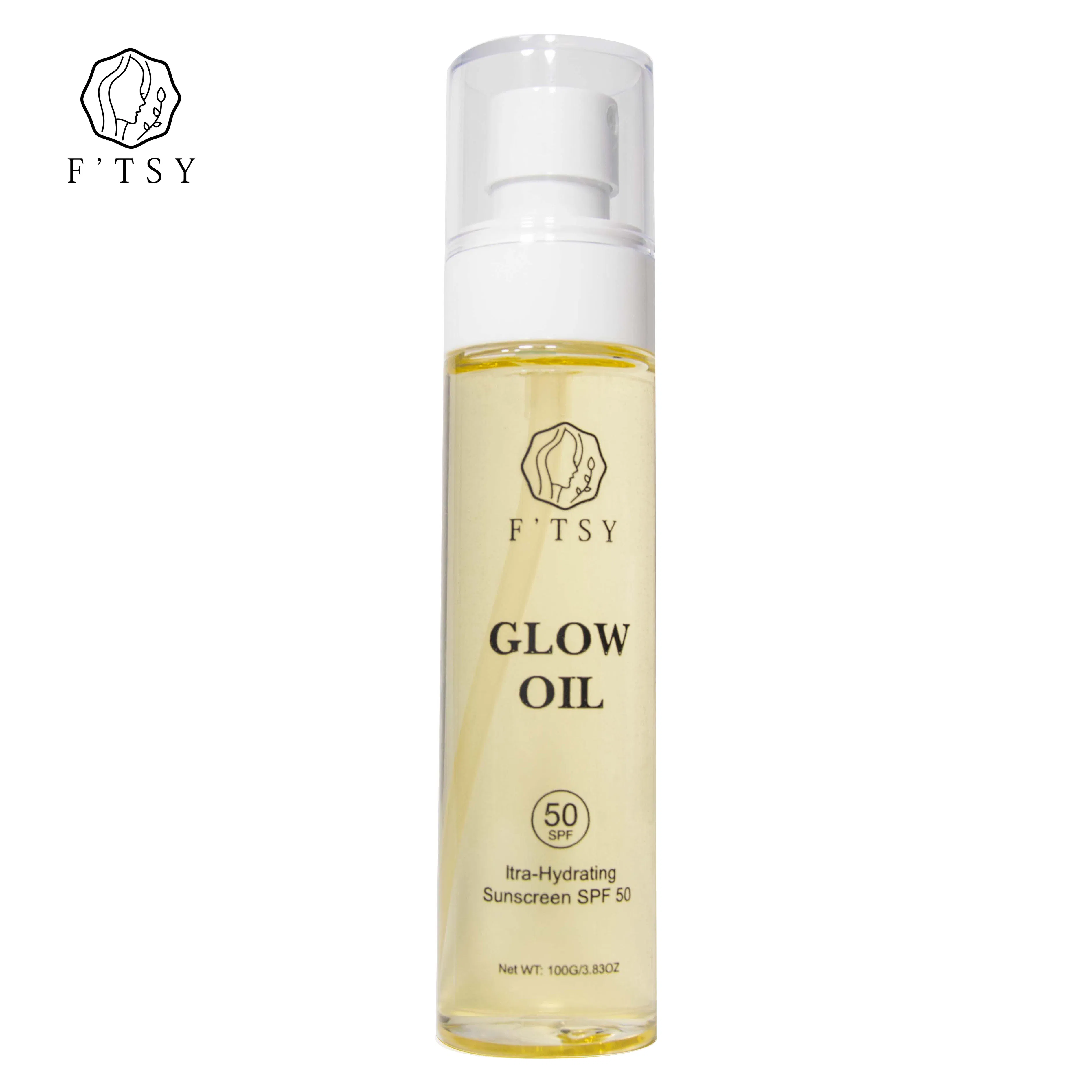 Private Natural Label Natural Vegan Hot Selling Daily SPF 40 PA+++ Body Care Sunscreen Oil