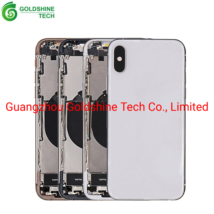 Mobile Phone Replacement Full Back Cover Housing for iPhone Xs Max Battery Glass Cover for Iphonexs Max with Parts Flex Cable Complete