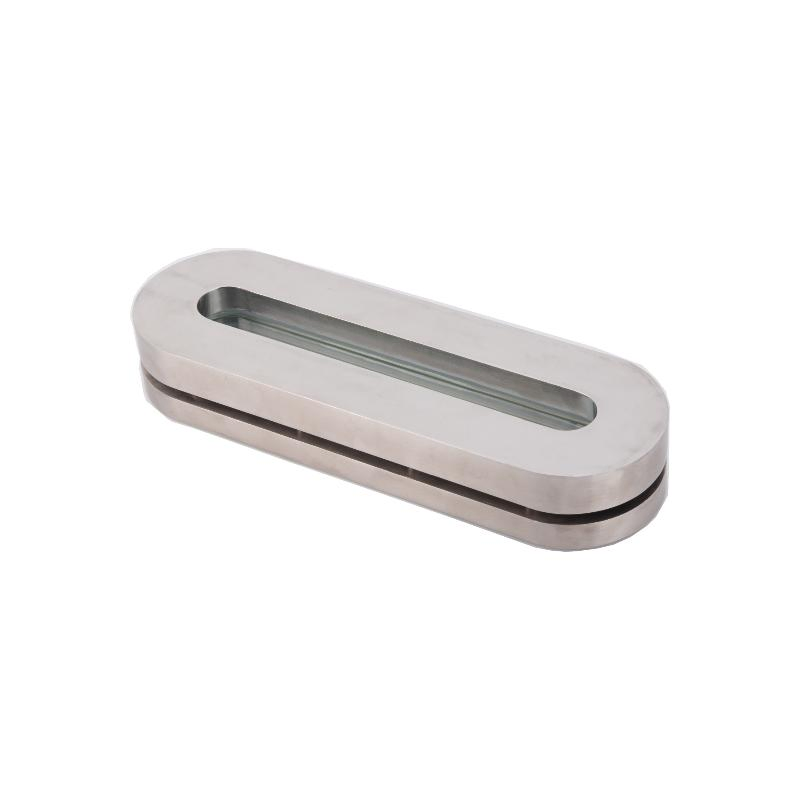 Sanitary Oval Sight Glass Stainless Steel 304 316