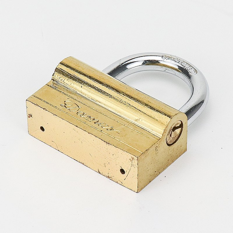 High Quality Heavy Duty Brass Padlock Waterproof Durable Padlock with 3 Keys