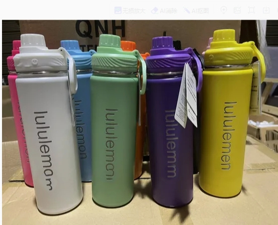 Термос спортивная бутылка 710 мл, вакуумная изоляция