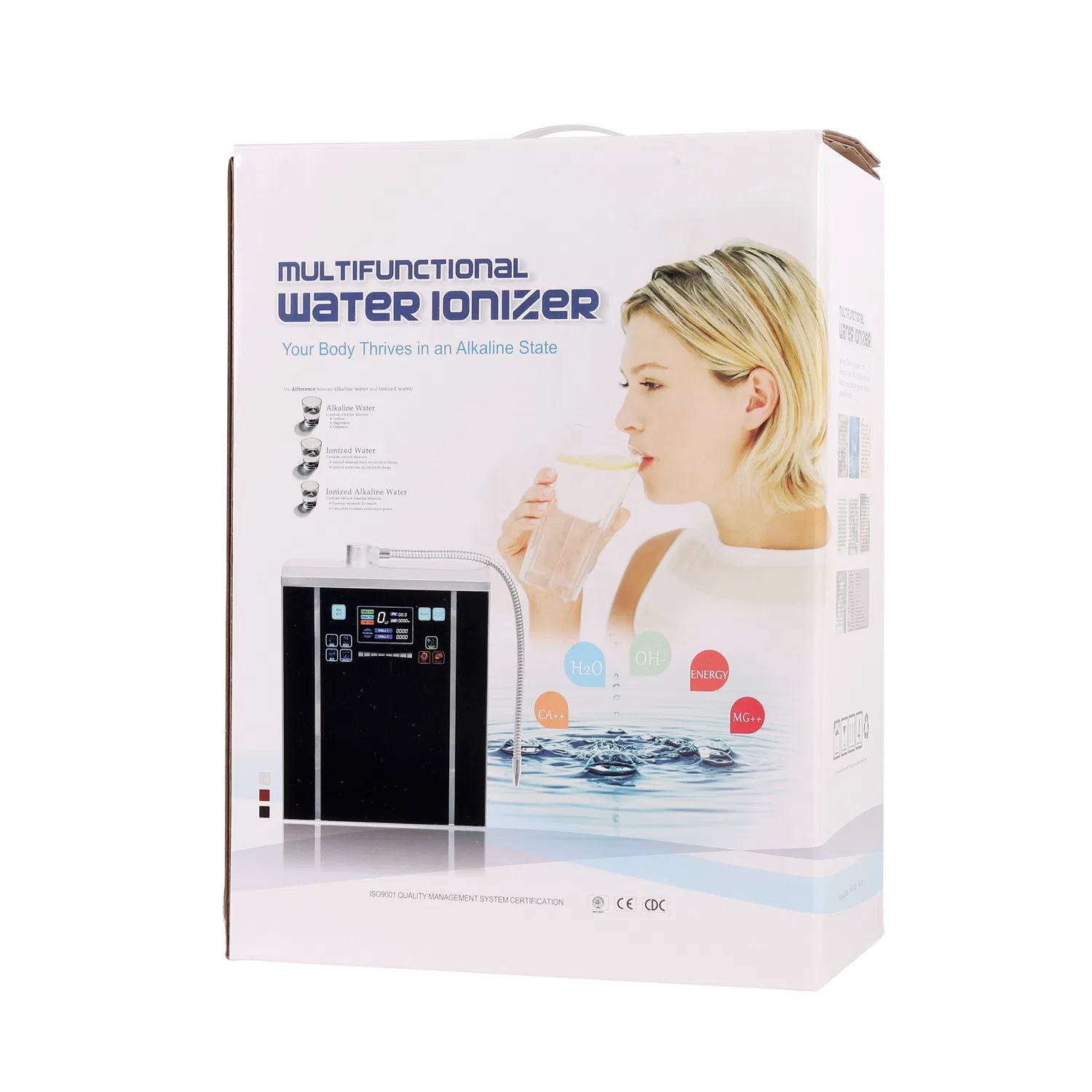 Multifunctional 7-Plates Water Ionizer OEM (CE Certified) Bw-6000