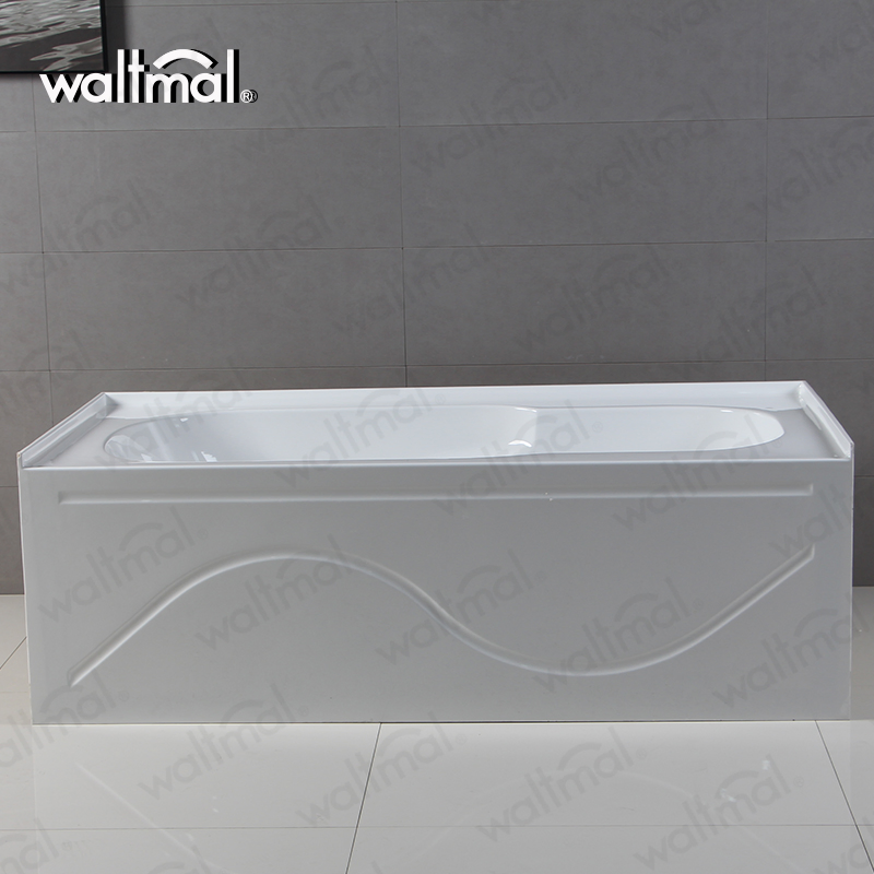 American Standard Bathtub Apron Bathtub with Hot Sales Acrylic Skirt Bathtub Rectangle Shape Bathtub