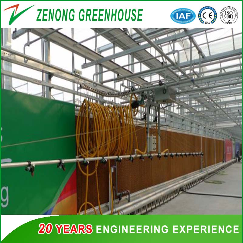 Automatic Self-Propelled Water Sprinkler for Greenhouse Irrigation