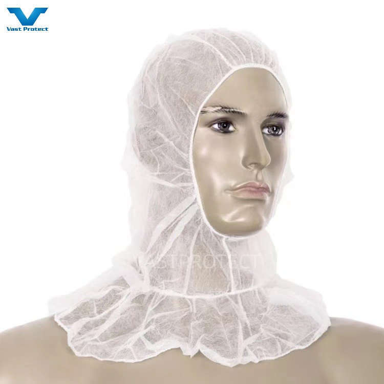 Disposable Protective Head Cover Polypropylene Non-Woven PP Ninja Balaclava Hood Astronaut Space Pirate Cap