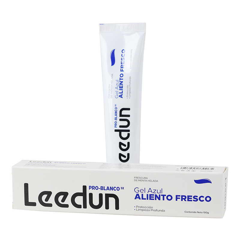 Private Logo OEM Manufacturer 100g Three Color Strip Toothpaste