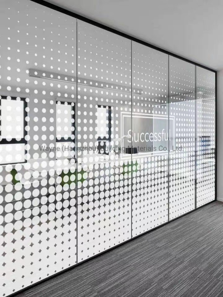 10mm Clear Toughened Glass with Silkscreen Art Design for Decorative Interior Exterior Application