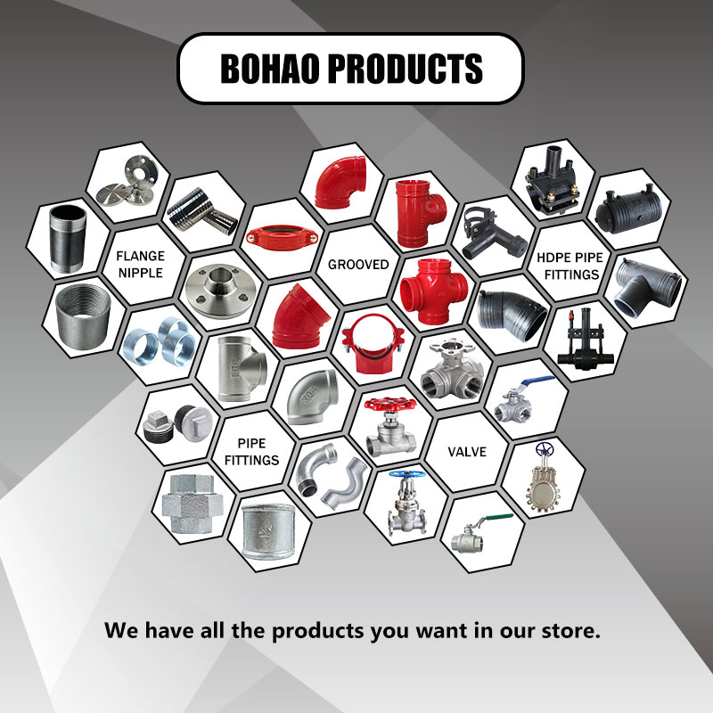 1 Inch Grooved Ductile Iron Pipe Fitting Grooved Cross