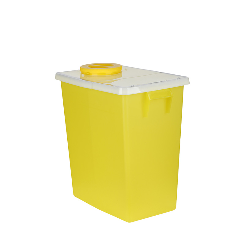 12gallon Medica Plastic Waste Safety Needle Sharp Collection Container Disposal Box