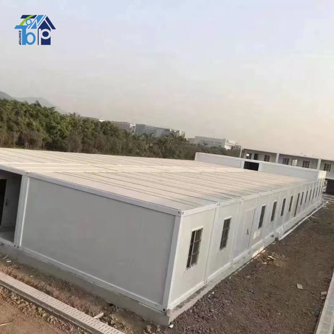 Congo Modern Two Storey Workshop Steel Prefab Container House