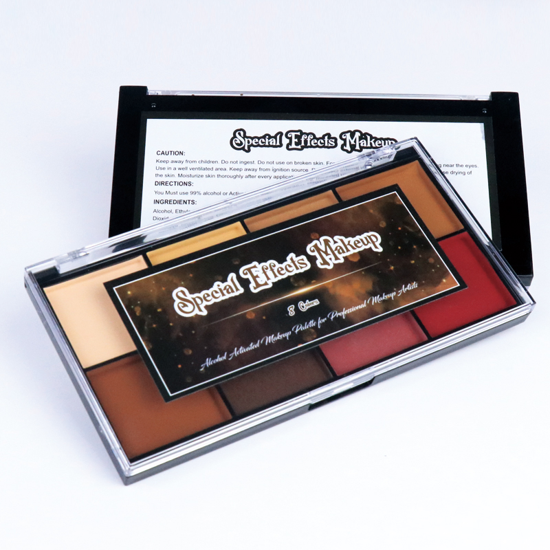 Vibrant Waterproof Makeup Palette for Face Painting Artists