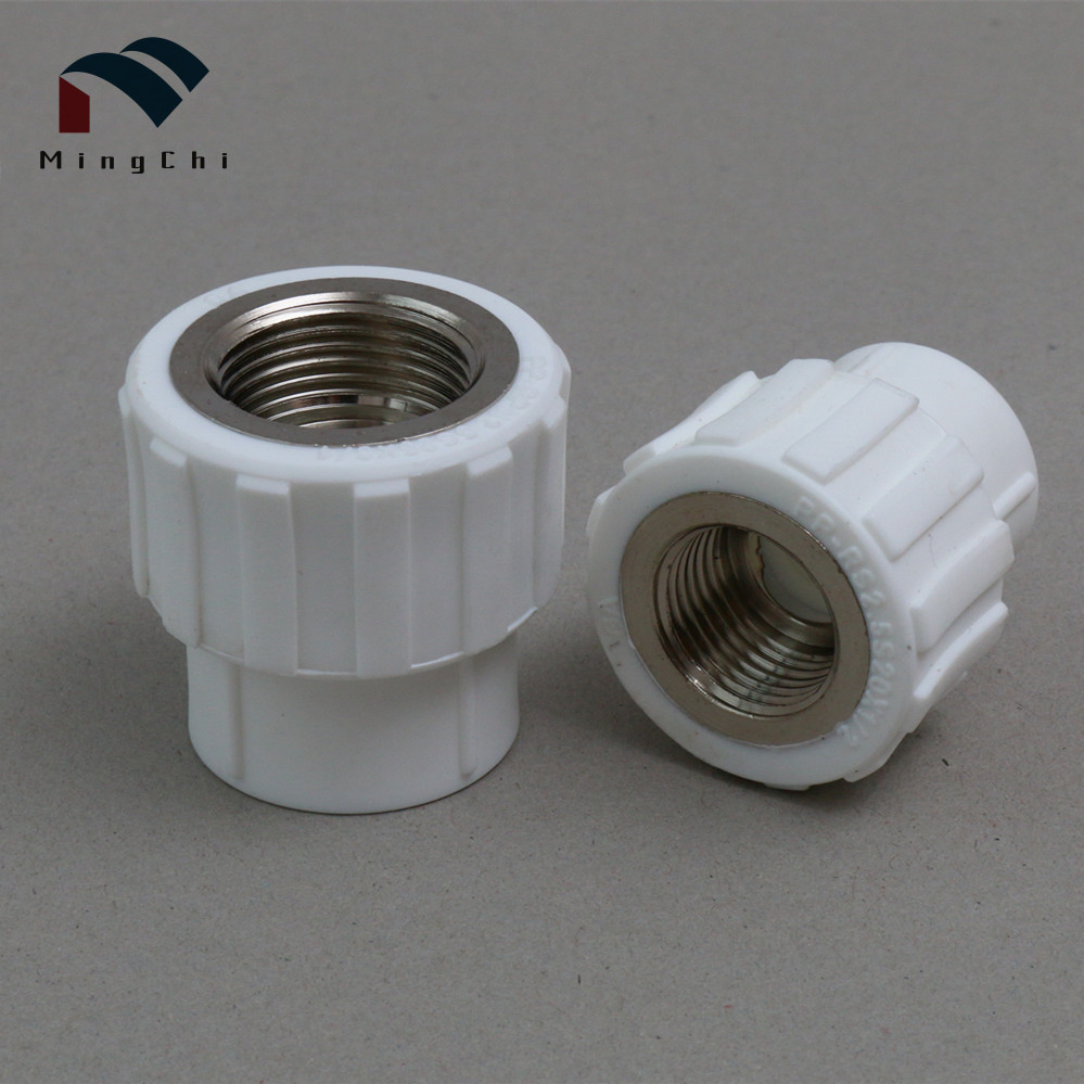 Zhuji PPR Pipe Fittings Material PPR Brass Insert Female Thearded Socket Adaptor Household