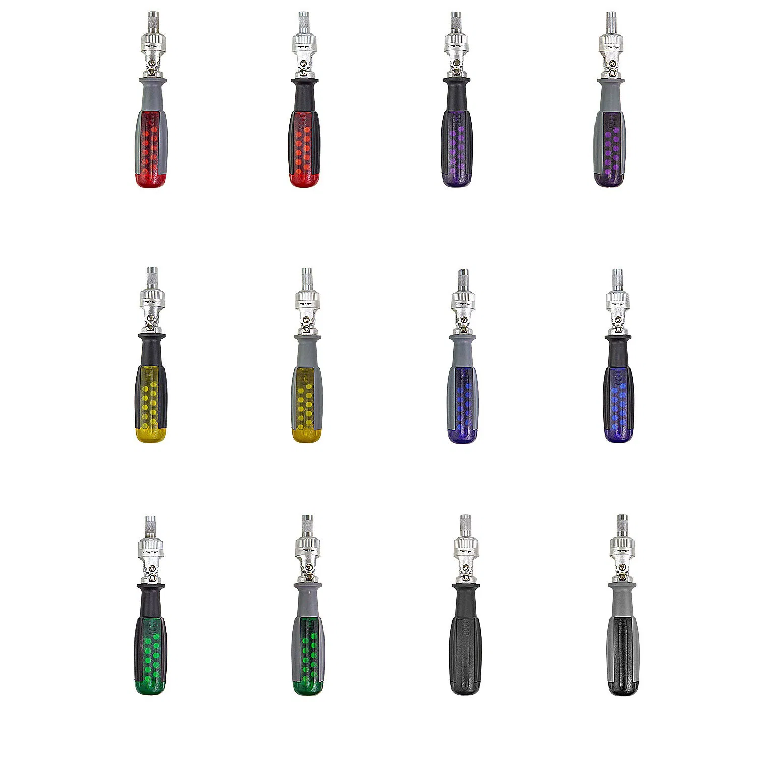 Многофункциональная трещоточная отвертка с магнитным наконечником