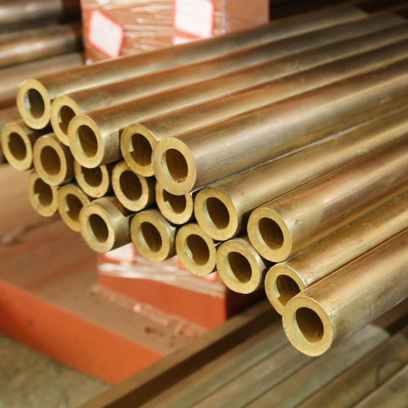 Seamless Copper Brass Coil Nickel Cuzn10 Cu70ni30 C22000 H90 Alloy Sheet Hard Brass Tube Straight Brass Pipe for Water/Refrigeration