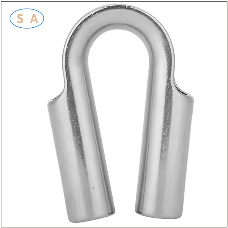 High Quality Factory 20mm Stainless Steel 304/316 Heavy Duty Wire Rope Thimbles