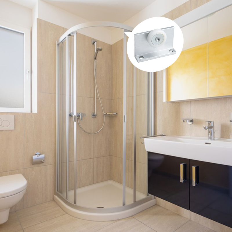Durable Nylon Sliding Door Rollers Wheels for Aluminum Frame Shower Glass Doors