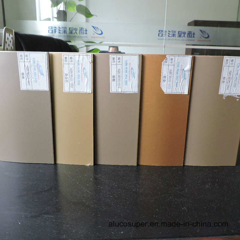 Алюминиевая композитная панель Shinning Coffee Color PE