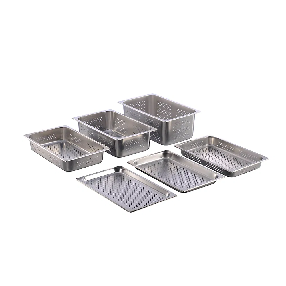 Перфорированный гастроемкостной контейнер из нержавеющей стали