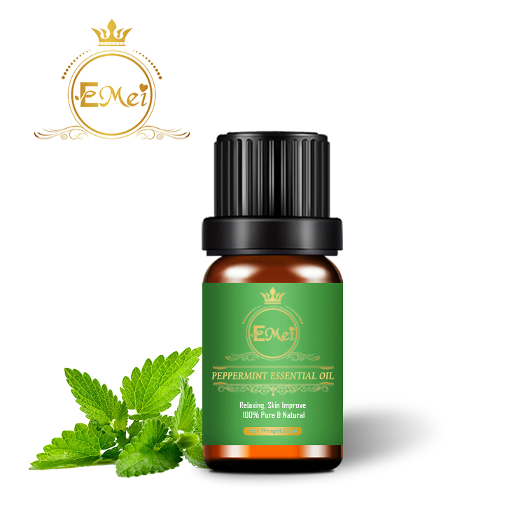 High Quality OEM Brand Label Cosmetic Grade Beauty Bulk Peppermint Essential Oil