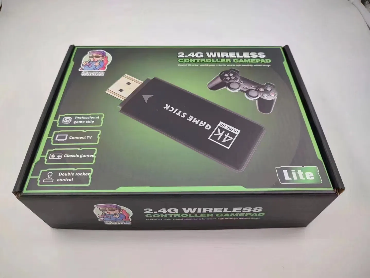 Игровая консоль M8 с 10000 игр, 2 беспроводных джойстика