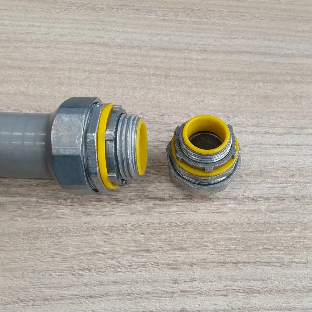 Zinc Die Cast Straight Liquid Tight Connector