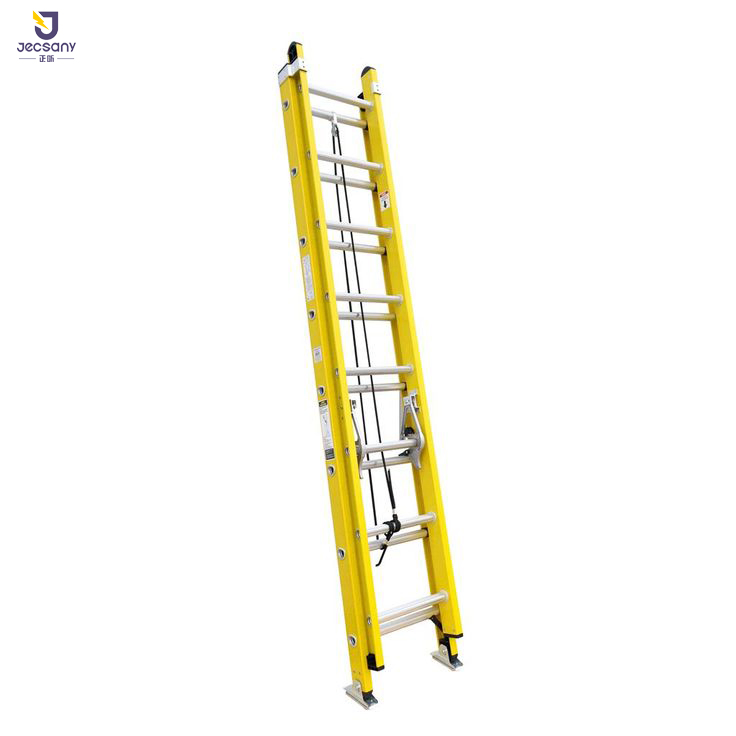 2 Section Industrial Step Extension Ladder Folding Ladder