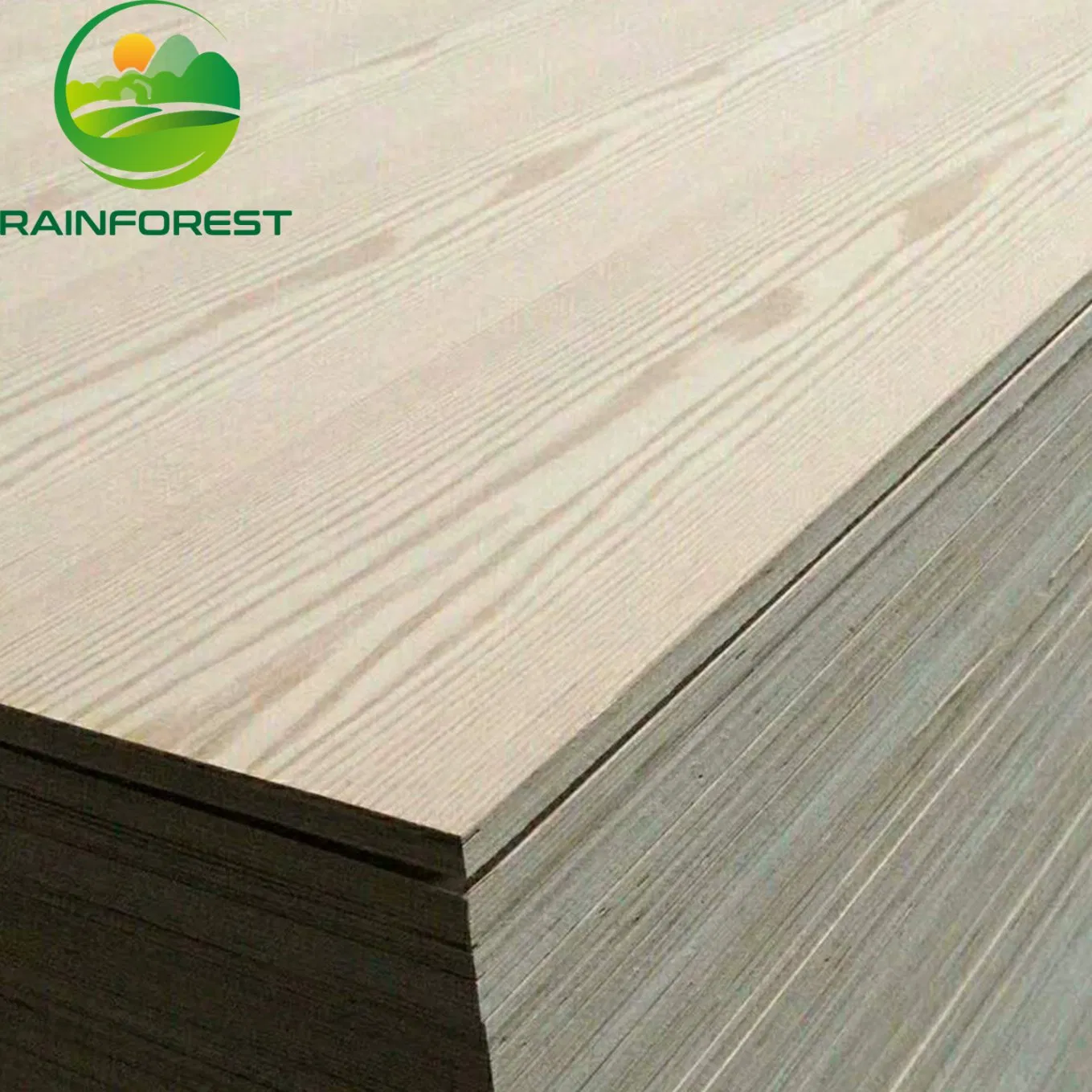Natural Looking Film Laminated Melamine Board Matte Finish Plywood