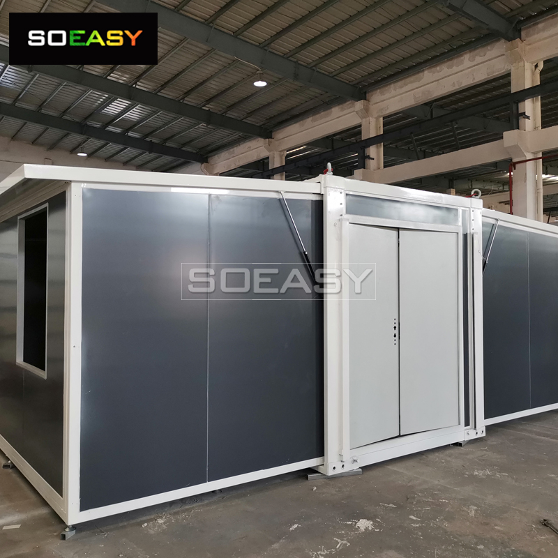 Temporary Offices Galvanized Steel Structure Luxury Expandable Villa Hot Sale Container House