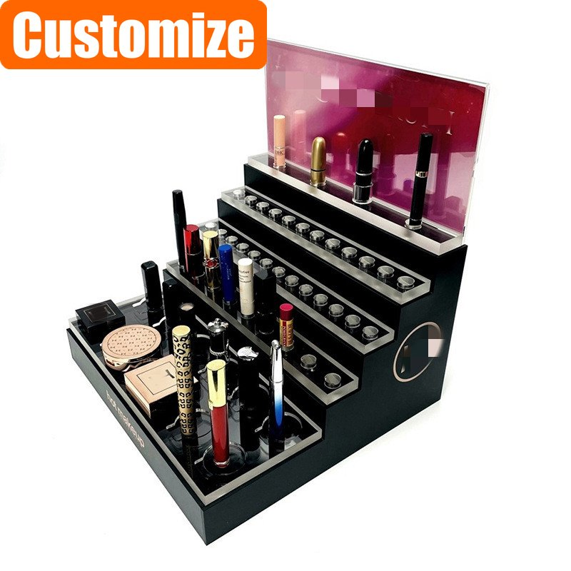 Customized Wedding Standoffs Cylinder an Standee Clear Cake Display Stand Acrylic Stand