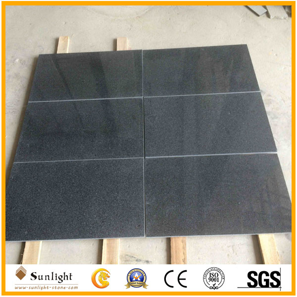 Polished Black G654 Padang Dark Granites for Slabs, Tiles, Flooring