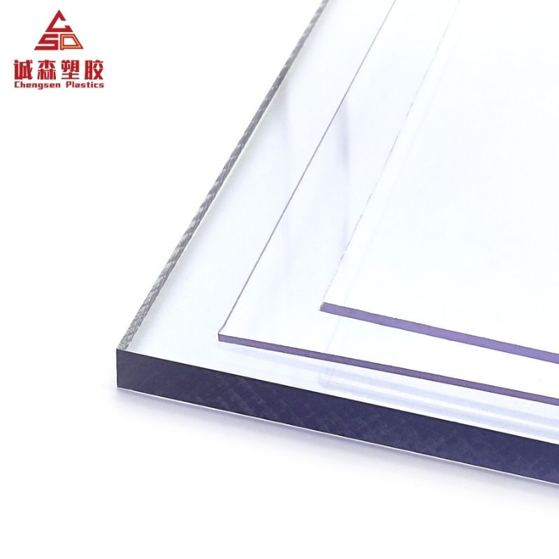 China Manufacturer Custom Made Solid Polycarbonate Sheet PC Sheet for Building Material
