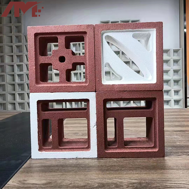 Chinese Factory High Quality Gray Color Wall Ceramic Hollow Brick Plant